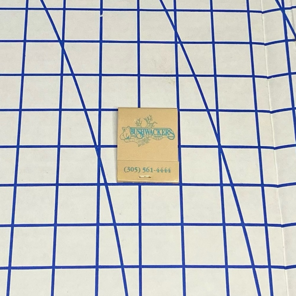 Bushwackers Matchbook Complete